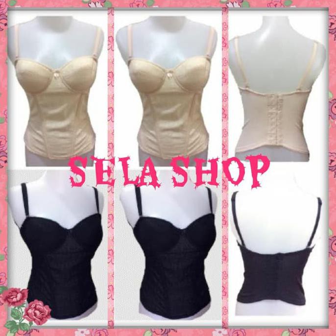 Longtorso/ korset Tangtop Cup Lydyly