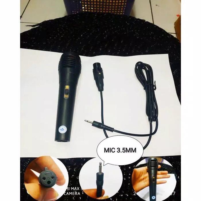 Mic Karaoke Kabel speaker microfon kabel speaker Jack Kecil / mic genggam