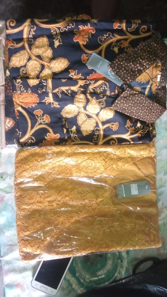 (flashsale) Cp Sarwendah Couple Batik Kebaya Brukat  Jumbo Xl