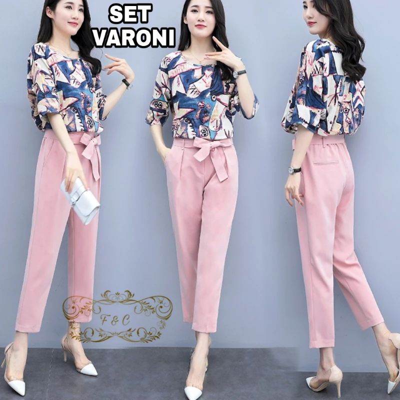 SET CELANA VERONI, BABYTERRY, FASHION, SETELAN