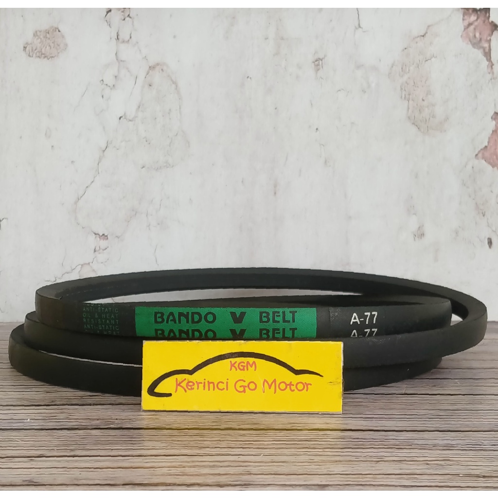 BANDO VAN BELT A-77 V BELT TALI KIPAS A77 FAN BELT VANBELT POLOS A-77