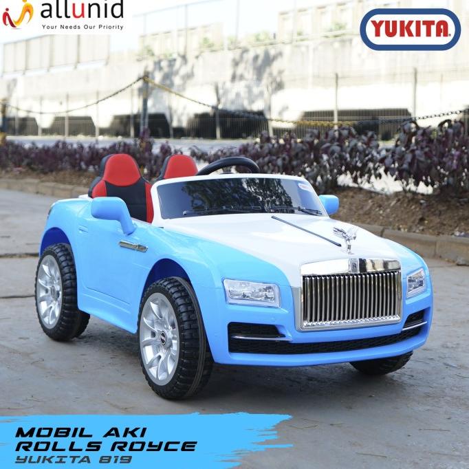 Mainan Anak Mobil Aki Rolls Royce - Yukita 819