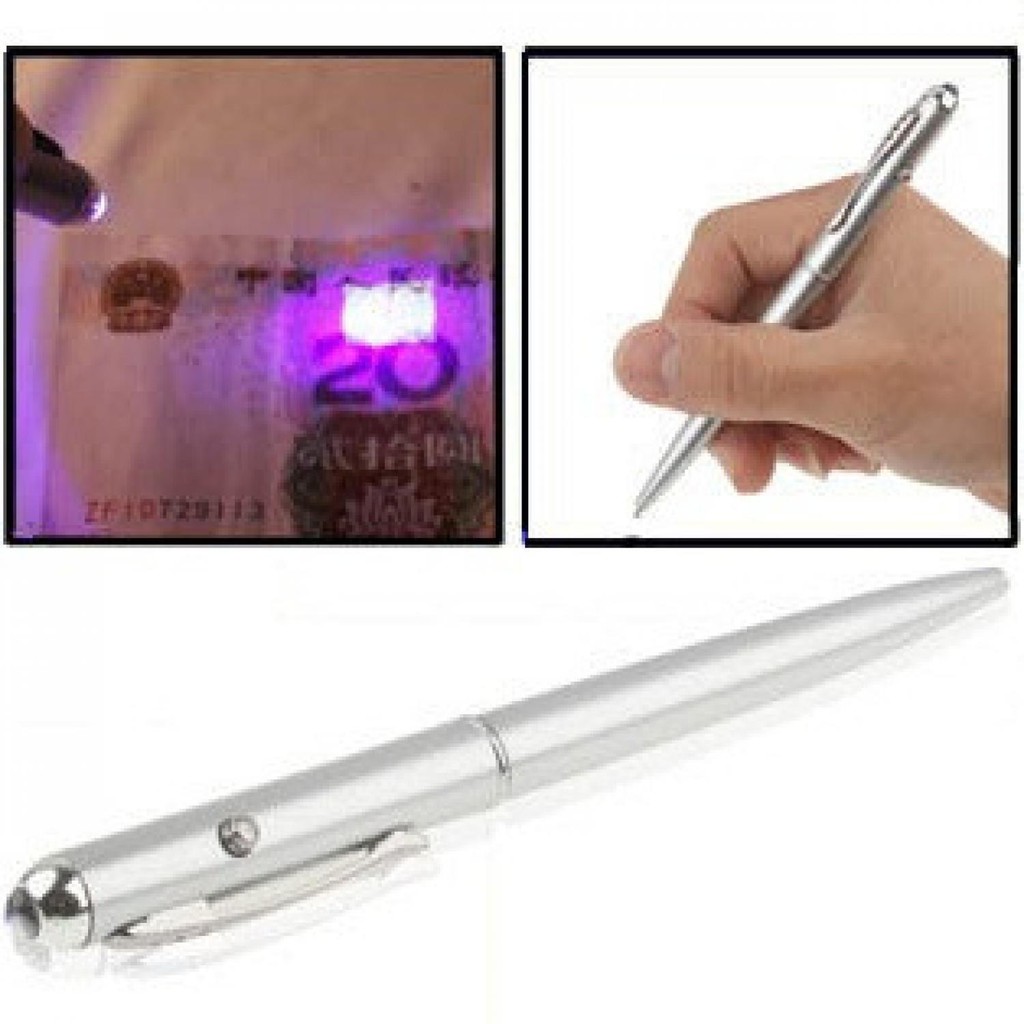 Pen UV Light Invisible / Pulpen Invisible / Bolpen Ajaib Transparan