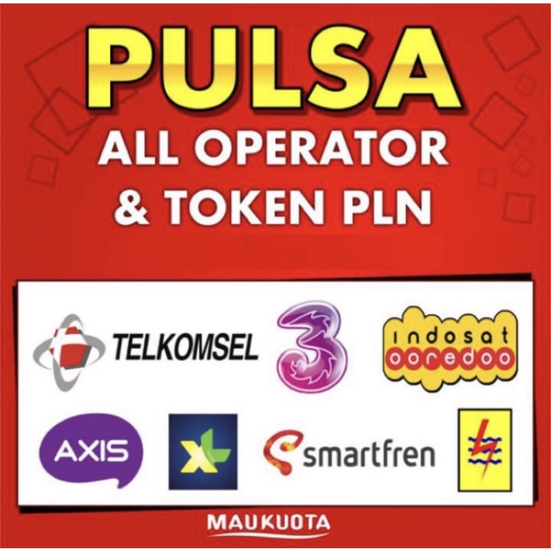 JUAL PULSA ALL OPERATOR & TOKEN LISTRIK