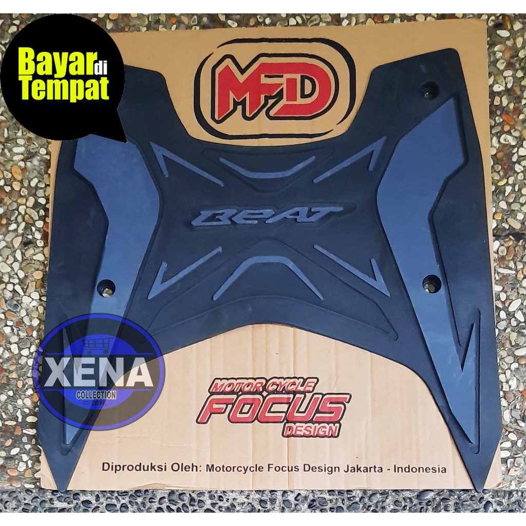 Keset Motor Beat Esp Deluxe Tebal FOCUS MFD || Karpet Motor Beat 2020-2021 FOCUS MFD