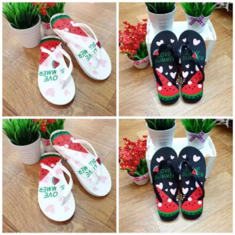 Sandal Jepit Wanita Love Summer