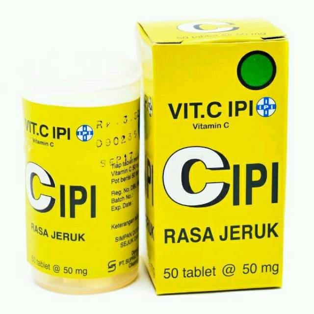 Vitamin c ipi isi 50 tablet