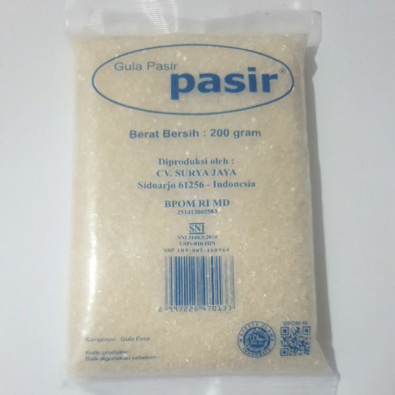 

Gula Pasir 200gram