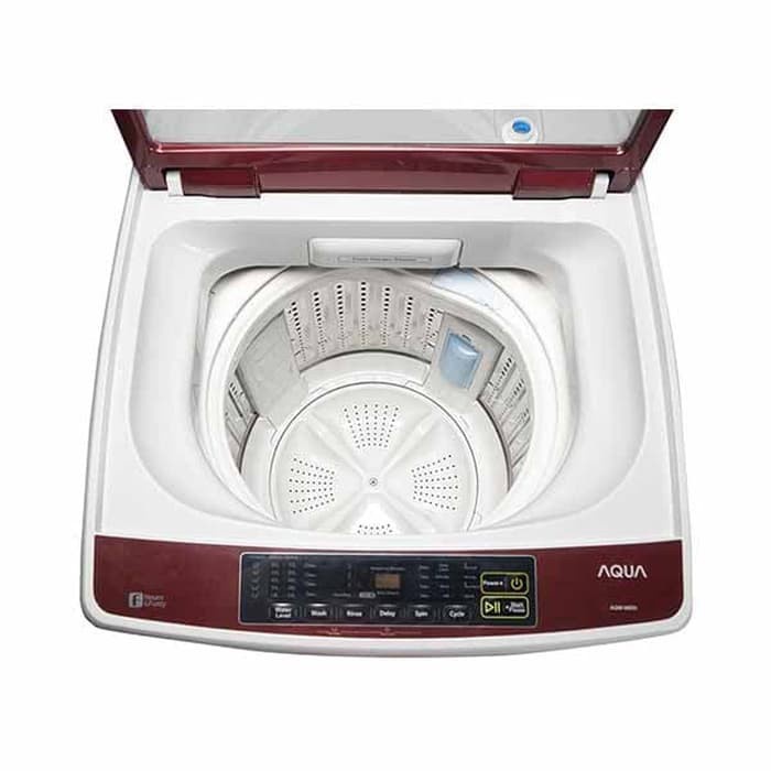 MESIN CUCI AQUA AQW- 88 DD ( BK ) 8 KG  1 tabung