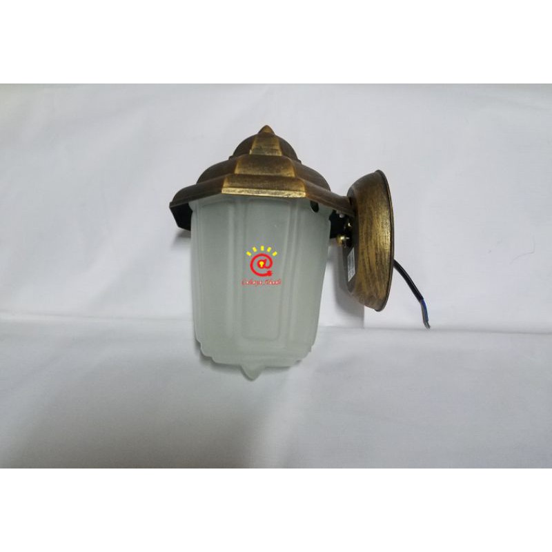 Lampu Dinding 5162 Gold-Hitam / Lampu Dinding Outdoor Teras 5162 Gold - Hitam