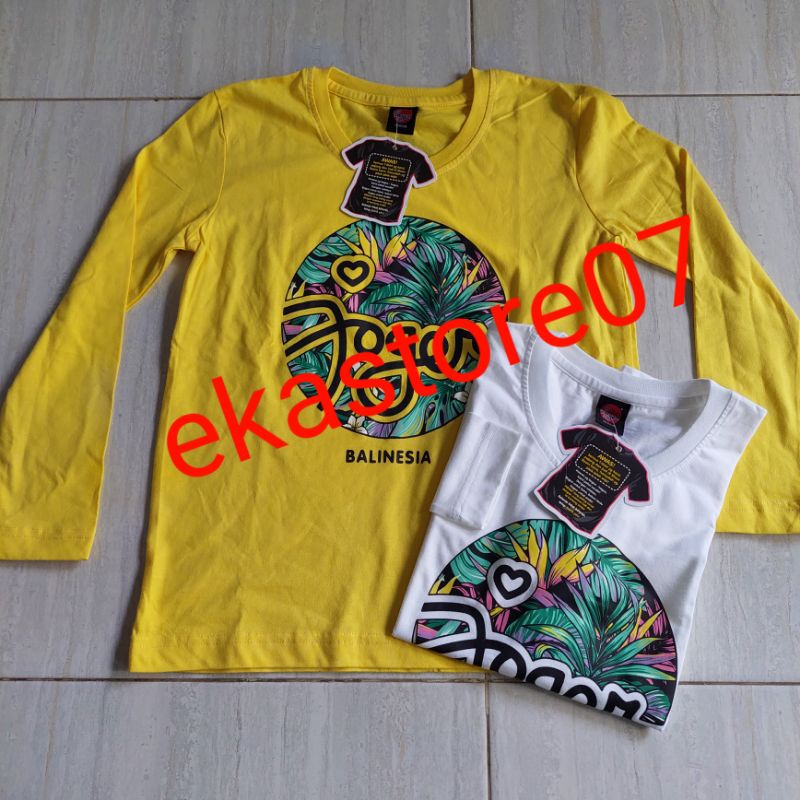 Kaos Joger Bali ORIGINAL 100% Anak anak LENGAN PANJANG