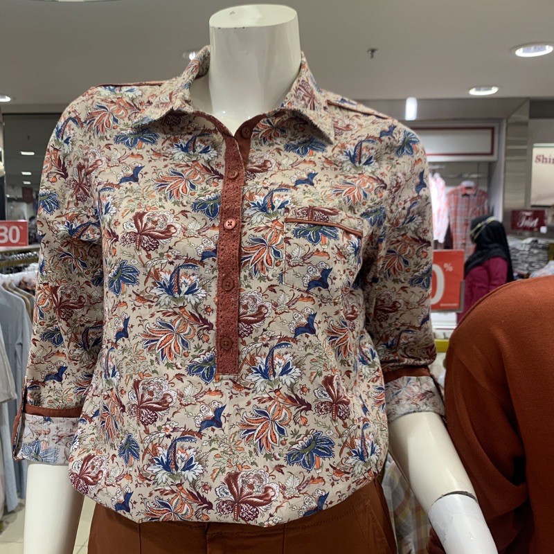 Kemeja wanita Triset (S-XL)