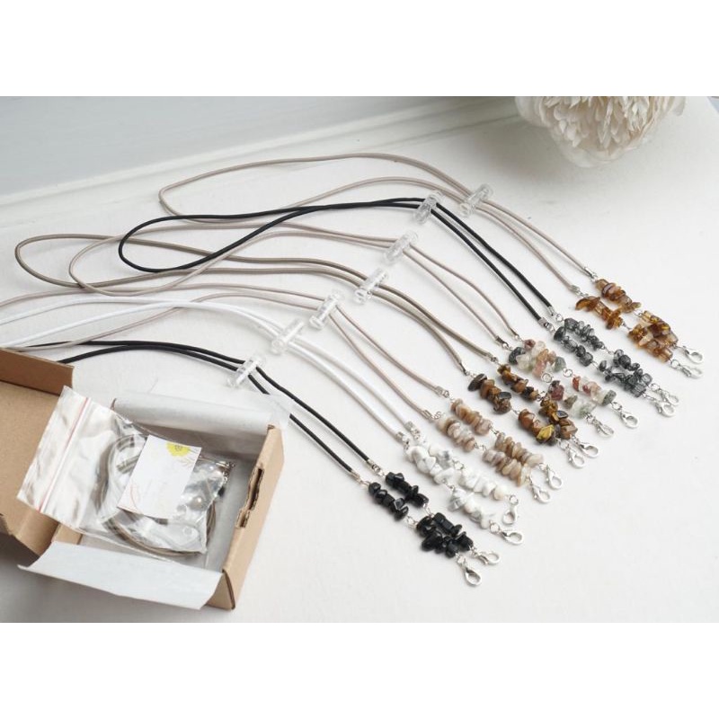 KALUNG MASKER HIJAB  2in1 / PENGAIT MASKER HIJAB / STRAP MASKER HIJAB / KONEKTOR MASKER HIJAB