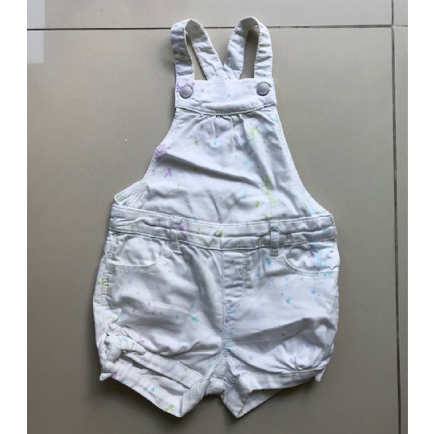 Jumper / Terusan Bayi / Anak Perempuan baby GAP White Jeans