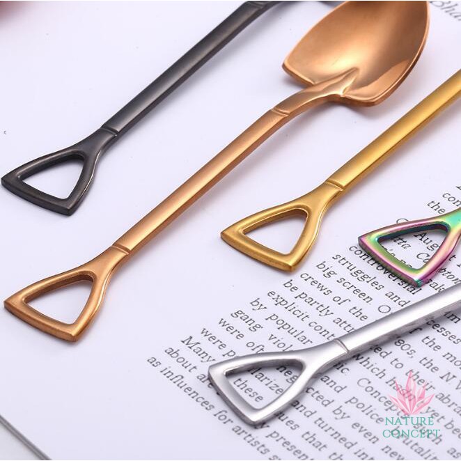 Sendok Garpu Sekop Unik High Quality Gift Spoon Fork per Kotak (2 SET)