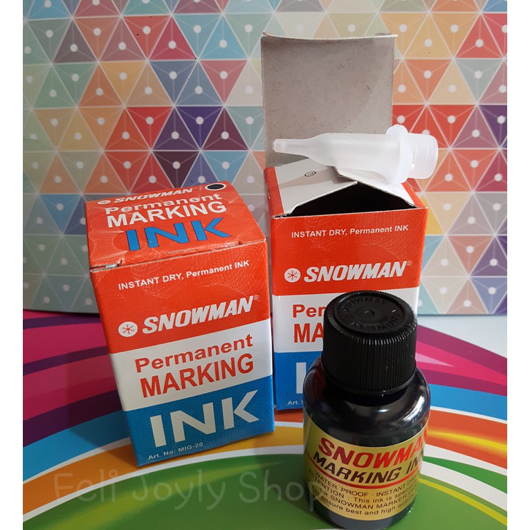 

REFILL SPIDOL SNOWMAN G12 PERMANENT MARKER MARKING TINTA SPIDOL MURAH