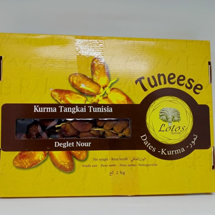 

Spesial - Kurma Tangkai -Tuneese 2Kg Termurah