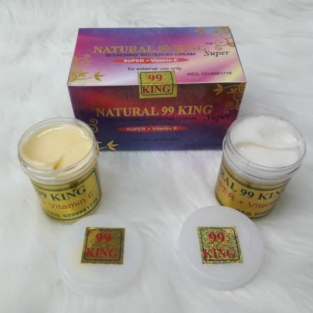 CREAM NATURAL 99 KING SUPER ASLI PELANGI 2in1(lusinan)