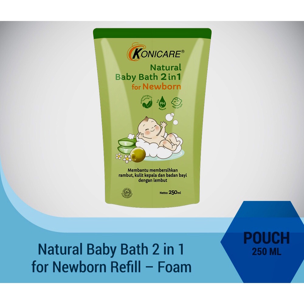 Konicare Natural Baby Bath 2in1 for Newborn