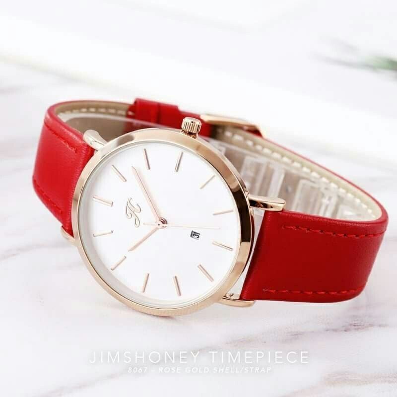 JAM TANGAN 8067 JIMS HONEY Jam Tangan Couple Wanita Pria Ori JH