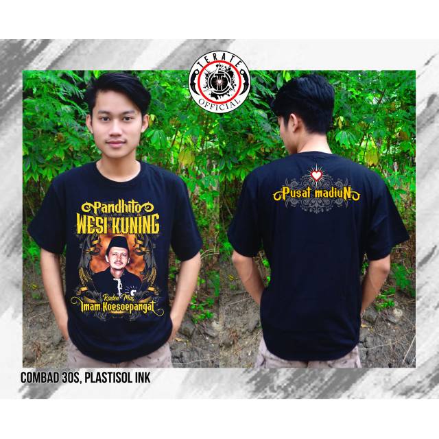 Kaos Sablon Wesi Kuning PSHT