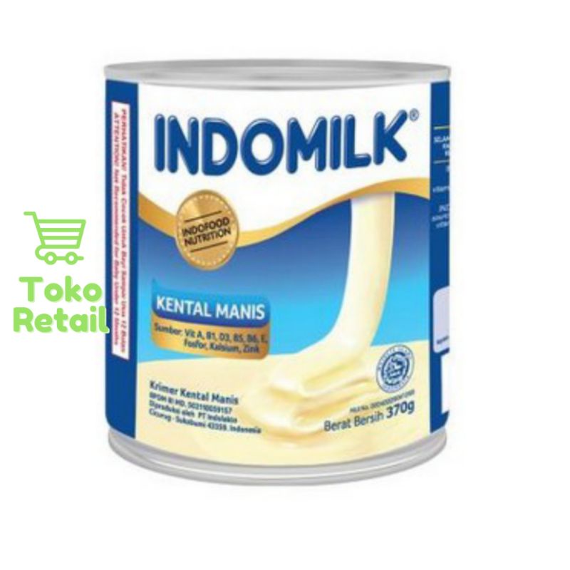 

Indomilk KKM putih 370gr