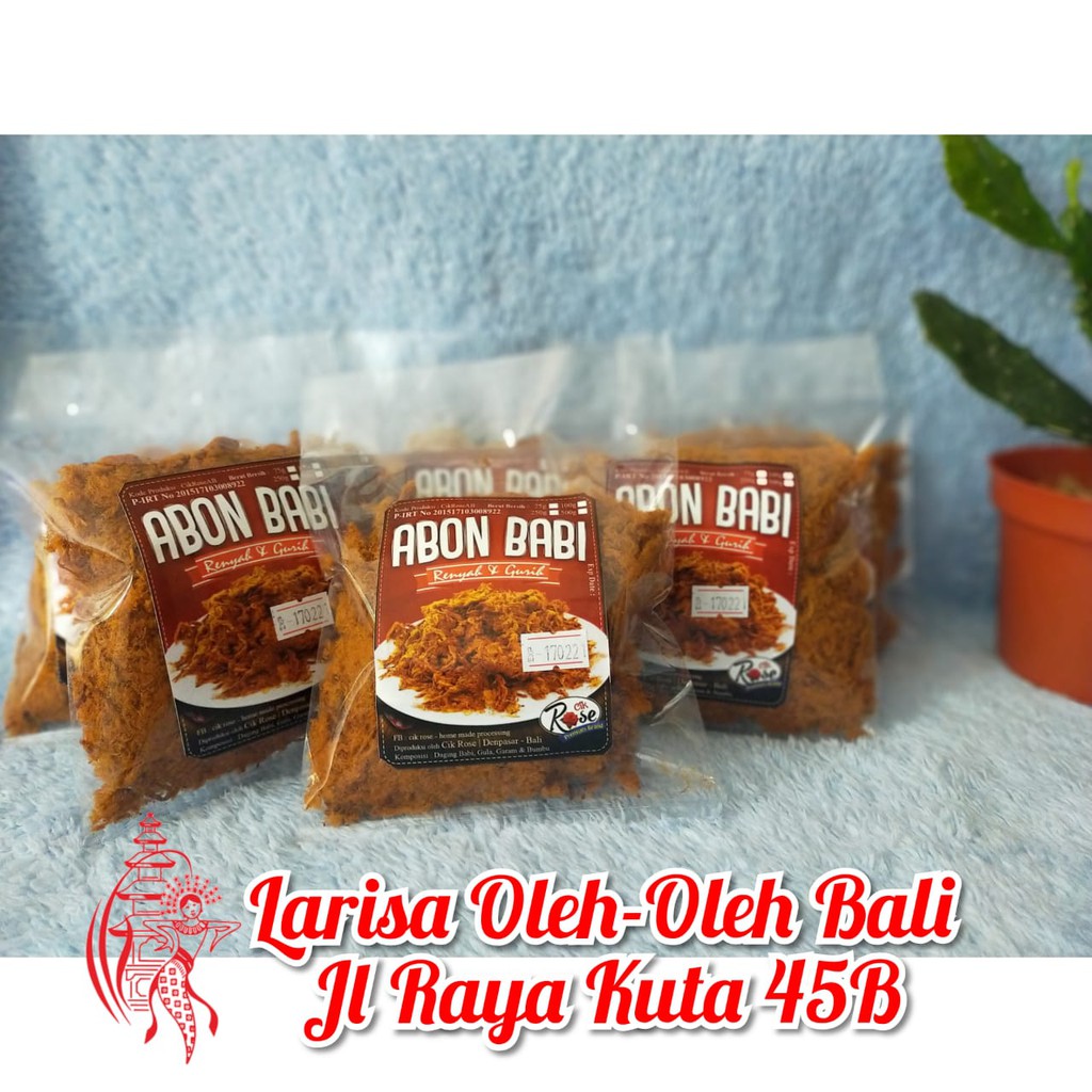 

Abon Babi Khas Bali- Cik Rose