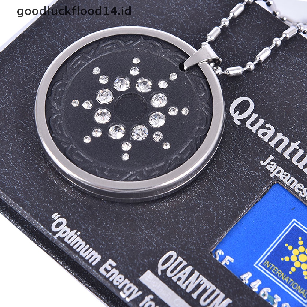 [OOID] Quantum Scalar Energy Pendant Negative Ions Health Protection Necklace Gift ID