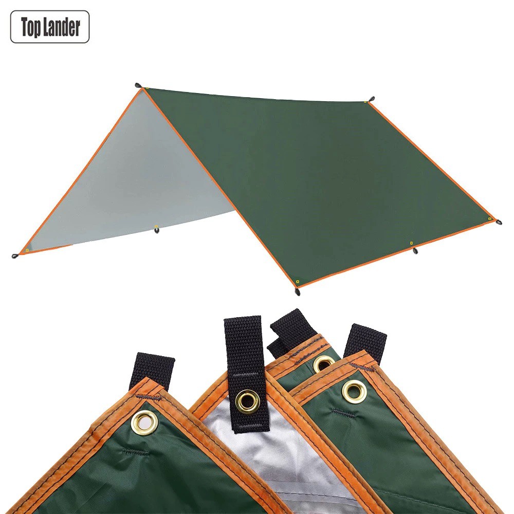 Flysheet Shelter Camping - Tenda Kanopi Tahan Air - Ukuran 4x3M - Tenda Camping Outdoor Tahan Panas