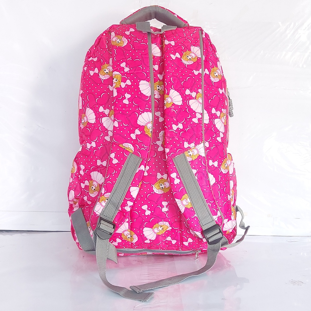 Tas Laptop Cewek Motif Princess MURAH / Tas Wanita Lucky Star Karakter BARU / Tas Sekolah Wanita Karakter Orang MURAH / Ransel Sekolah Perempuan Full Motif Baru / Tas Sekolah Laptop Karakter Ratu BARU / Tas Lucky Star Silver Girl Motif TERMURAH