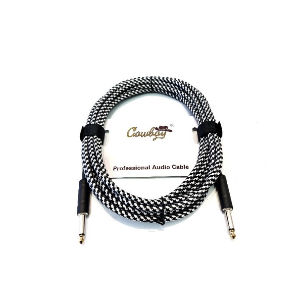 Kabel Jack Gitar dan Bass Elektrik Merk Cowboy Original Panjang 6 Meter Anti Noise Bahan Rubber Fiber Murah Jakarta