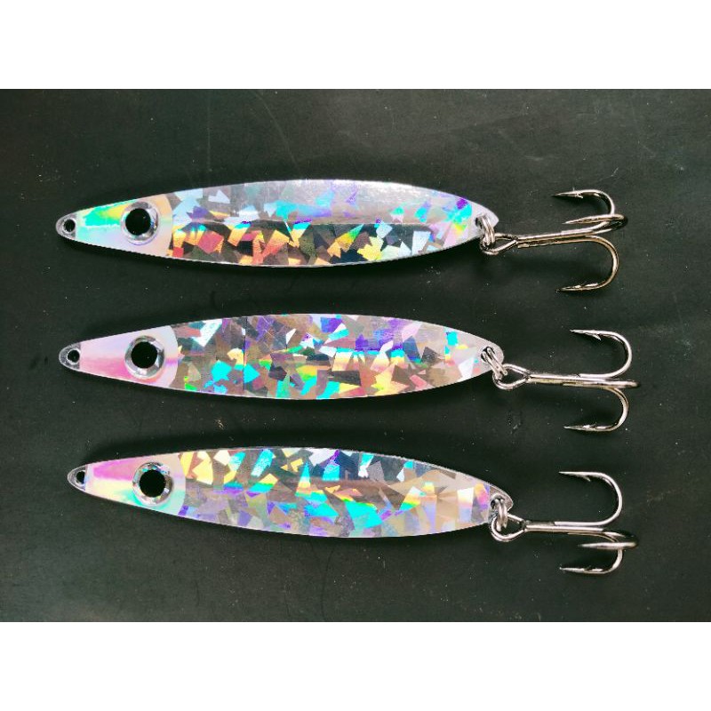 spoon umpan tengiri 40gr mata 3D