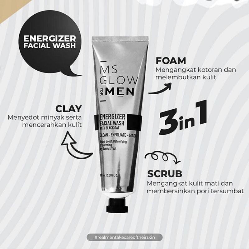 MS GLOW MEN PAKET LENGKAP