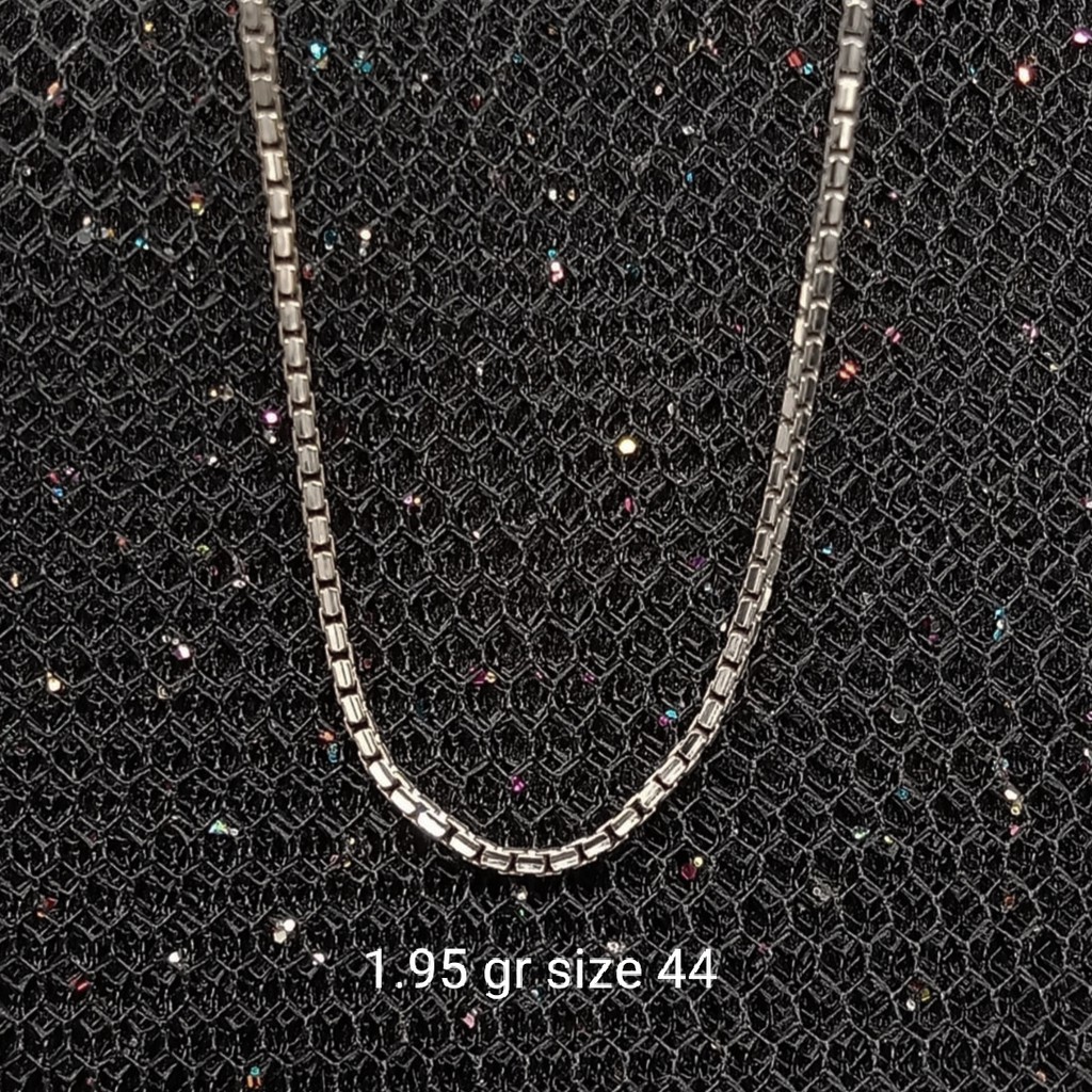 Kalung Emas 17 K - Putih 1.95 gr Kadar 750 - 2582