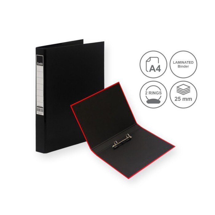 

Promo Bulan Ini Bantex Ring Binder 2 Ring A4 / Binder 2 Ring Folio F4 - Glossy Hemat
