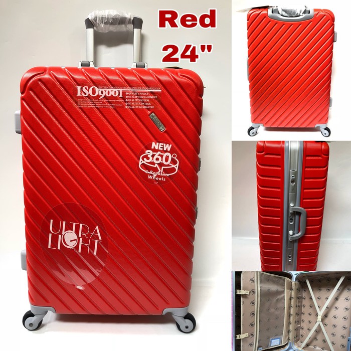 Tas koper no zipper hardcase 24inci