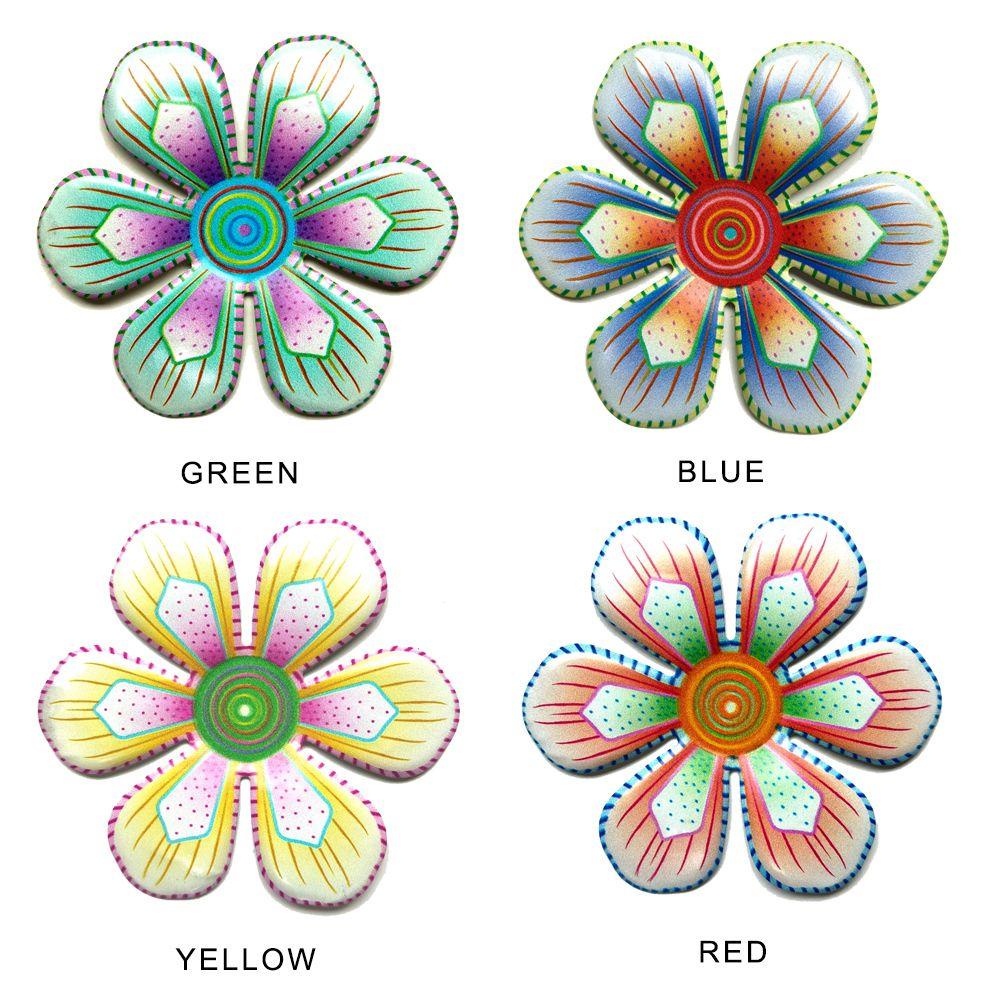 Populer Metal Flower Ornamen Pagar Cantik Home Wall Art