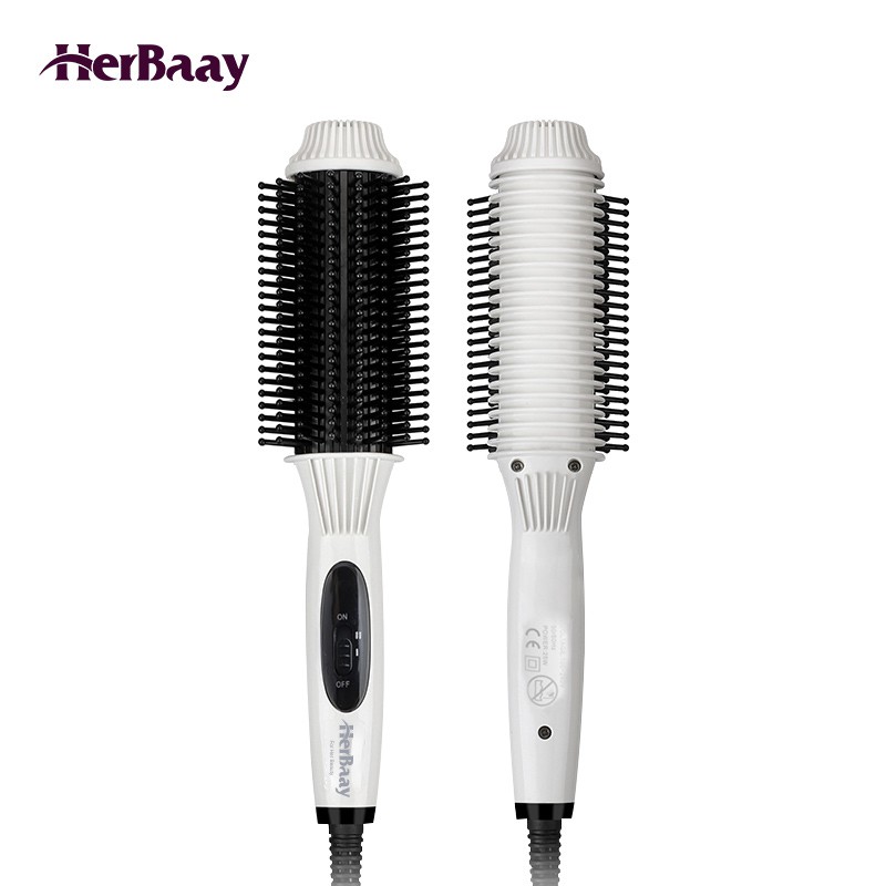 

Herbaay Electric Brush Styler Roll Straight Combo Ready Stock