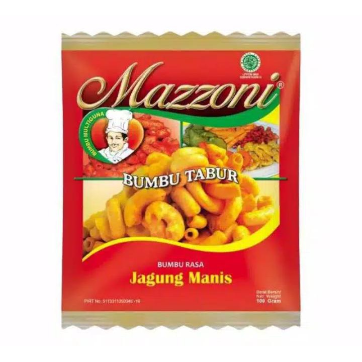 

ANEKA SNACK Mazzoni Bumbu Tabur Rasa Jagung Manis 100 Gram