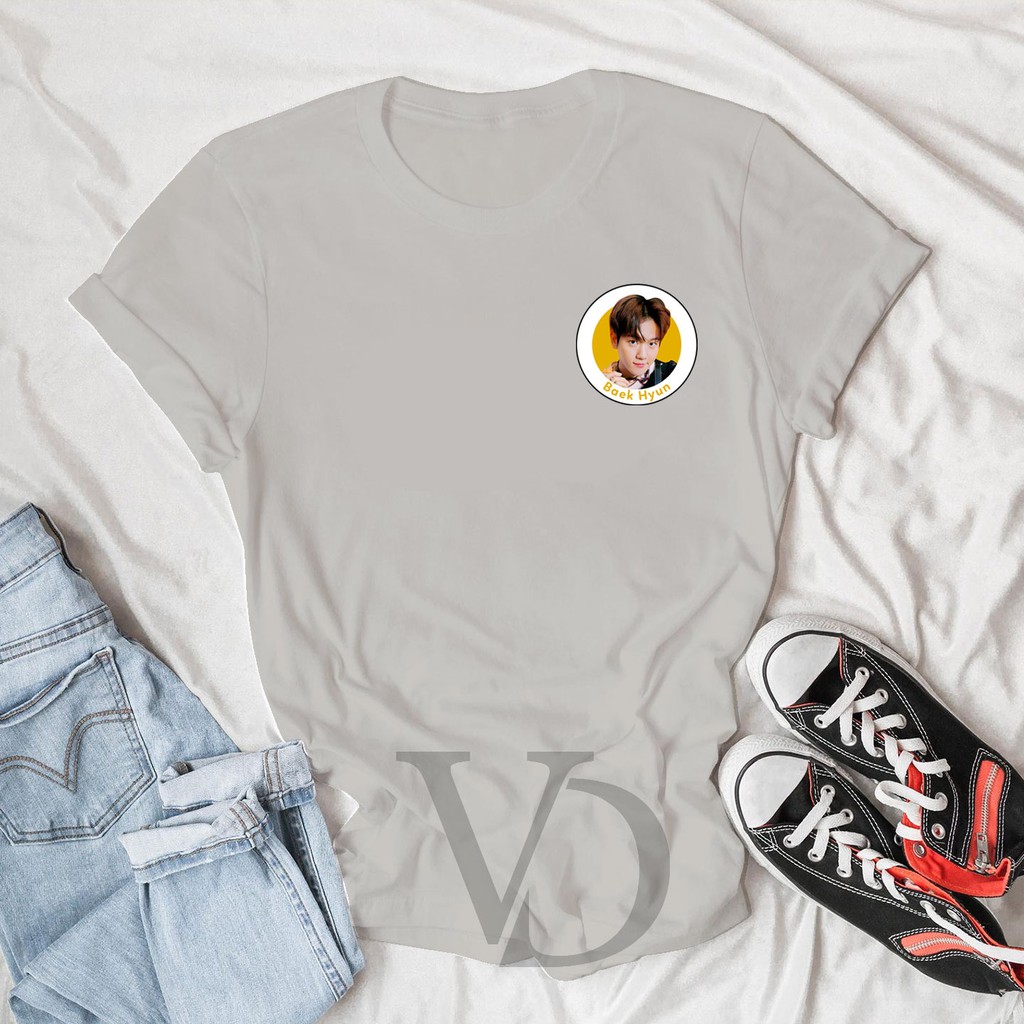 baek hyun  kaos korea / baju korean EXO / tshirt oppa korea lover /oversized tee / baju jumbo