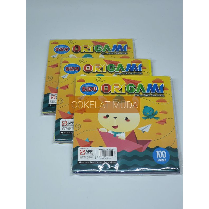 

Kertas Origami SIDU 16 X 16 Besar (Pack)