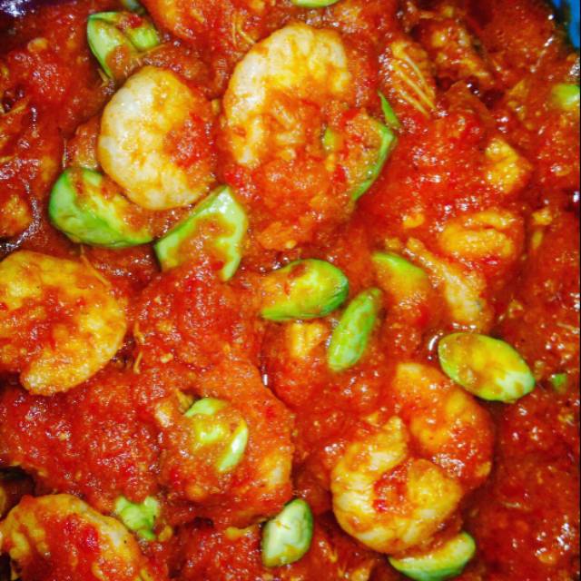 

UDANG PETE BALADO (300 gram) 100% Halal