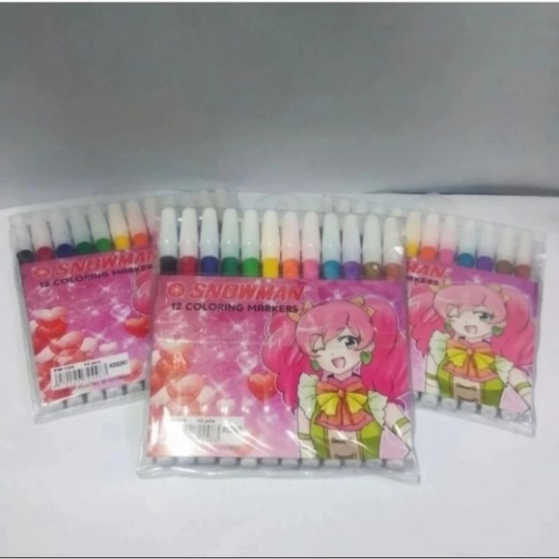 

Spidol Snowman Warna warni