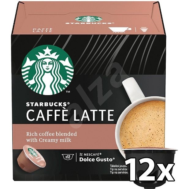 

Nescafe Dolce Gusto NDG Starbucks Caffe Latte Coffee Capsule