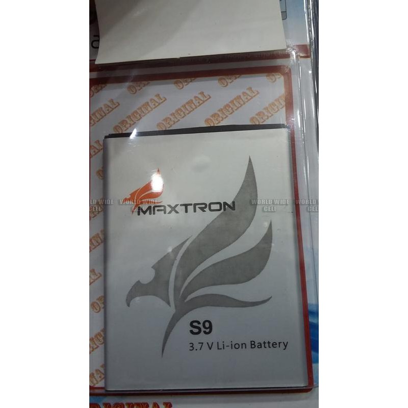 Baterai Batrai Maxtron S9