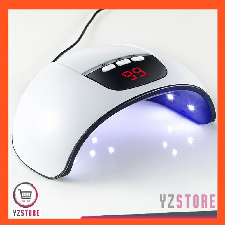 Pengering Kutek kuku Gel 45W Nail Art Manicure Lampu UV Smart LED Portable YZ49