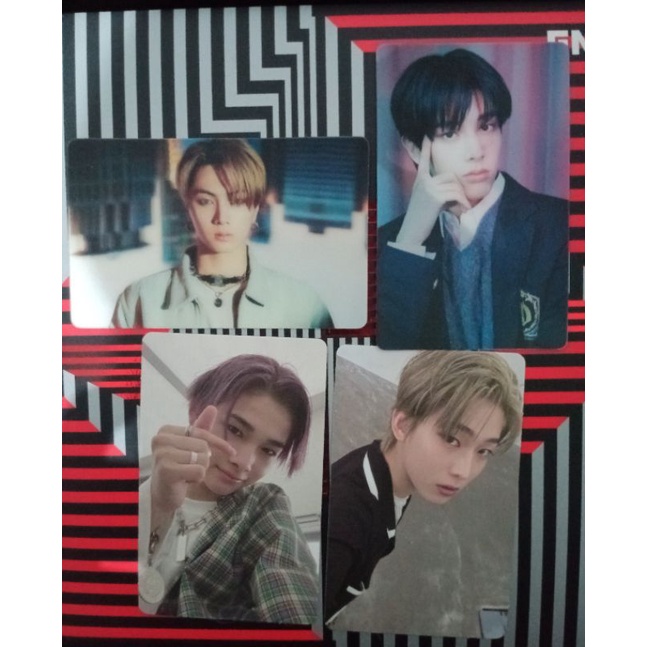 Photocard PC Sunoo, Ni-ki, Lenti Jay Down, Lenti Jake Hype ENHYPEN CARNIVAL