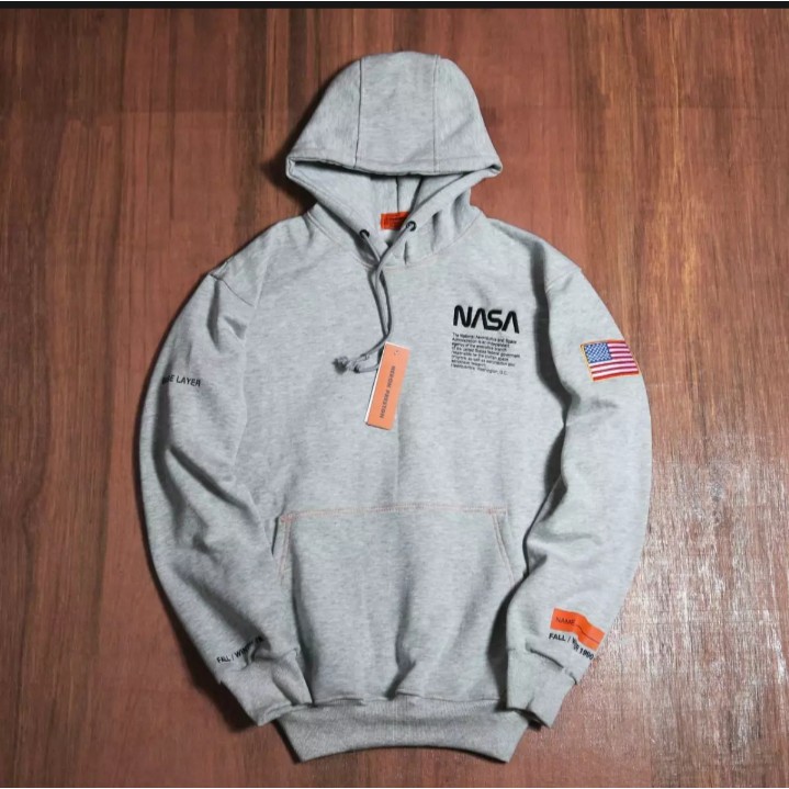Hoodie Nasa Heron Preston X Nasa AW-18 Kualiatas Premium