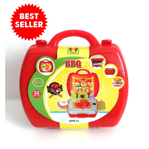BBQ SET KOPER MAINAN MASAK