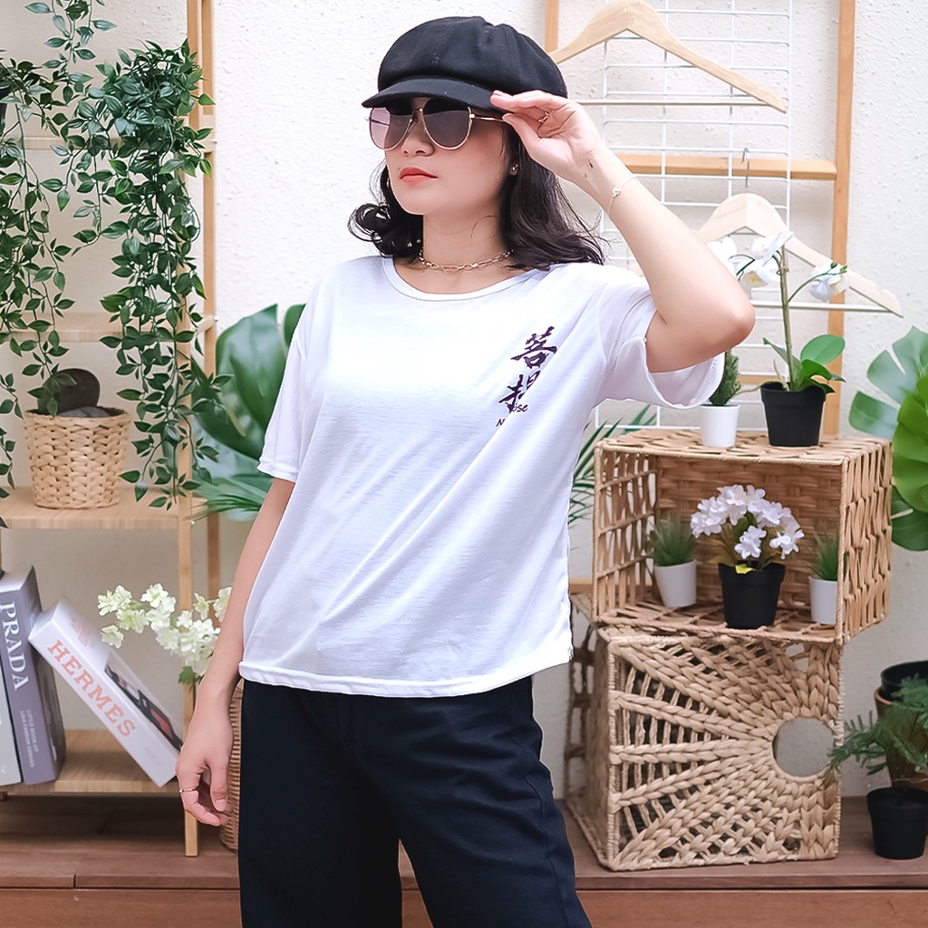 FC - KAOS Oversize NEVER LOSE // KAOS OVERSIZE MURAH T- SHIRT